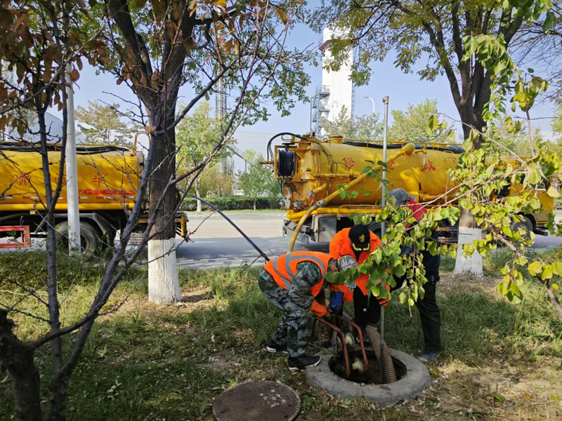 桠溪厂区管道清洗